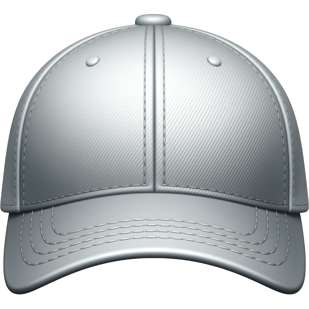 thick black outline, cap emoji, thick black outline, simple cartoon emoji