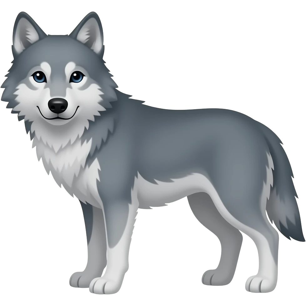 wolf emoji