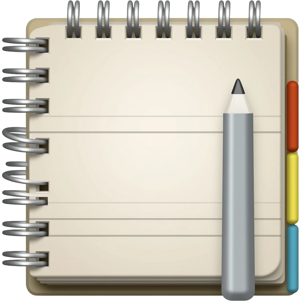 notebook ios emoji emoji