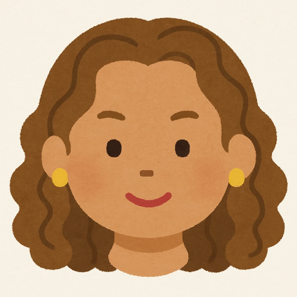 Beyonce's head only, no neck, in the style of Irasutoya, cute simple Japanese illustration, soft colors, round features emoji