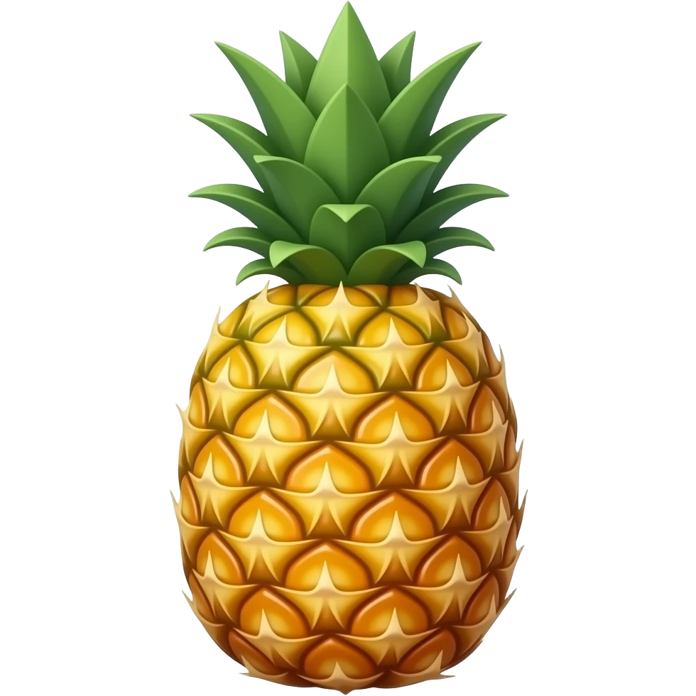 a pineapple emoji