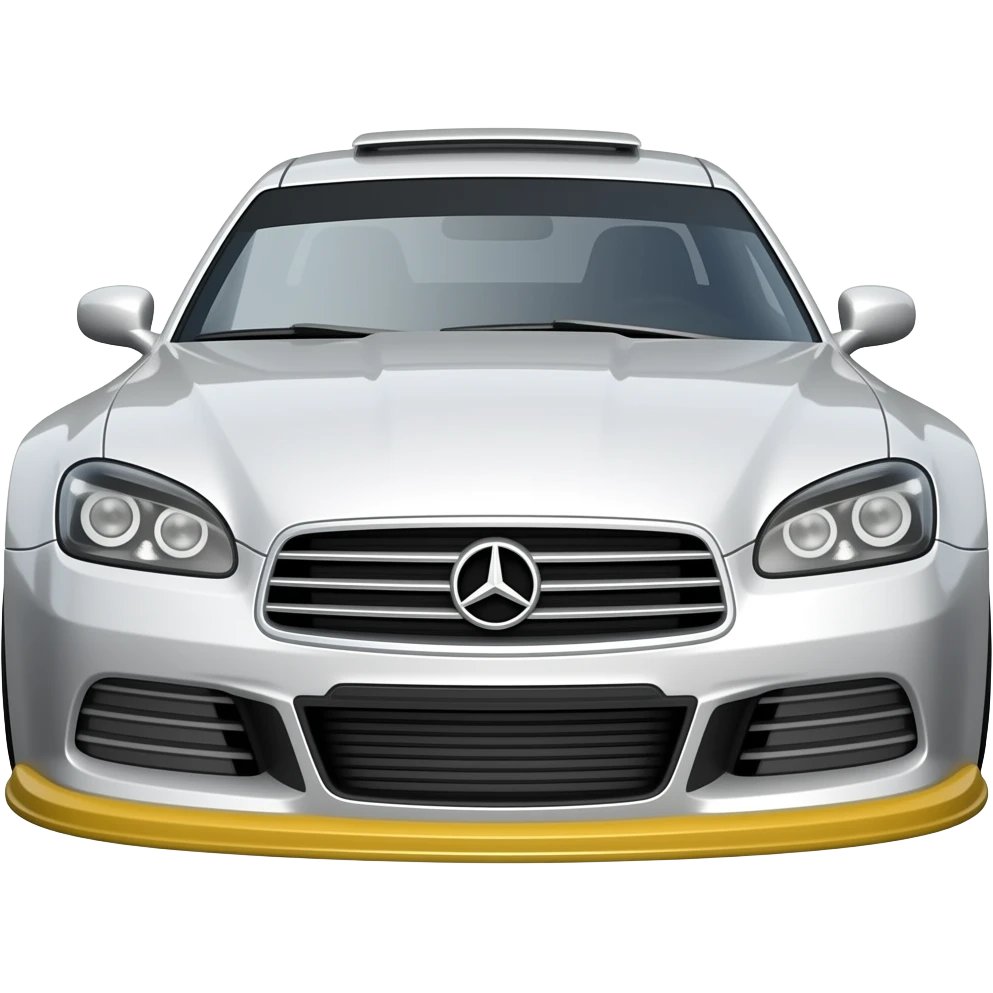 Stock car auto racing emoji