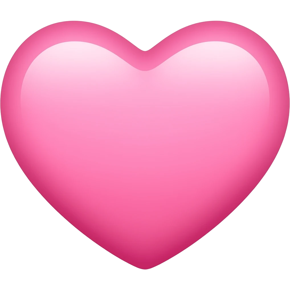 pink heart emoji