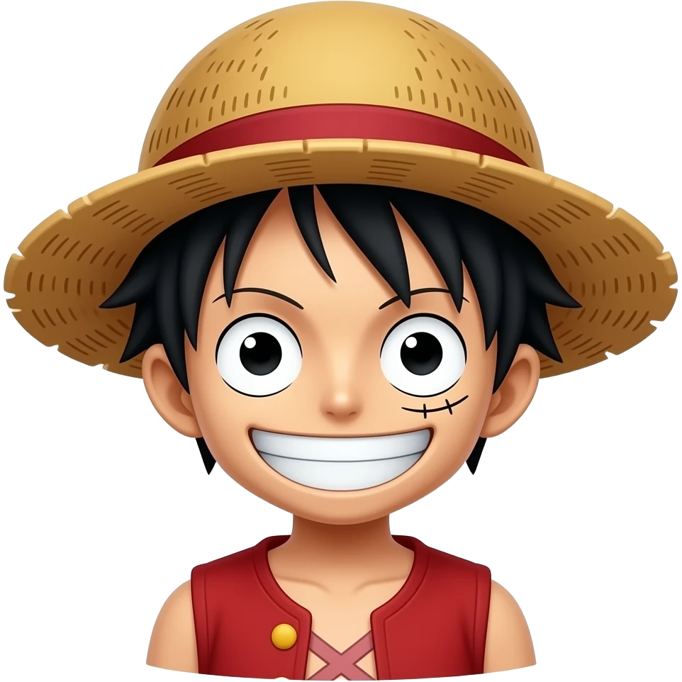 Luffy emoji