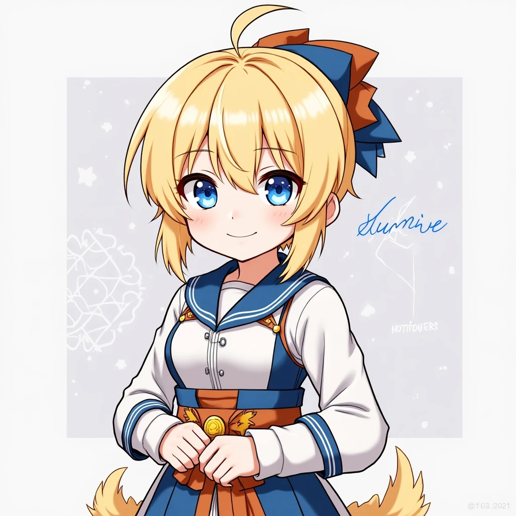 Cute Lumine from Genshin Impact in Photorealistic Hoyoverse Anime Style, full body, full outfit emoji