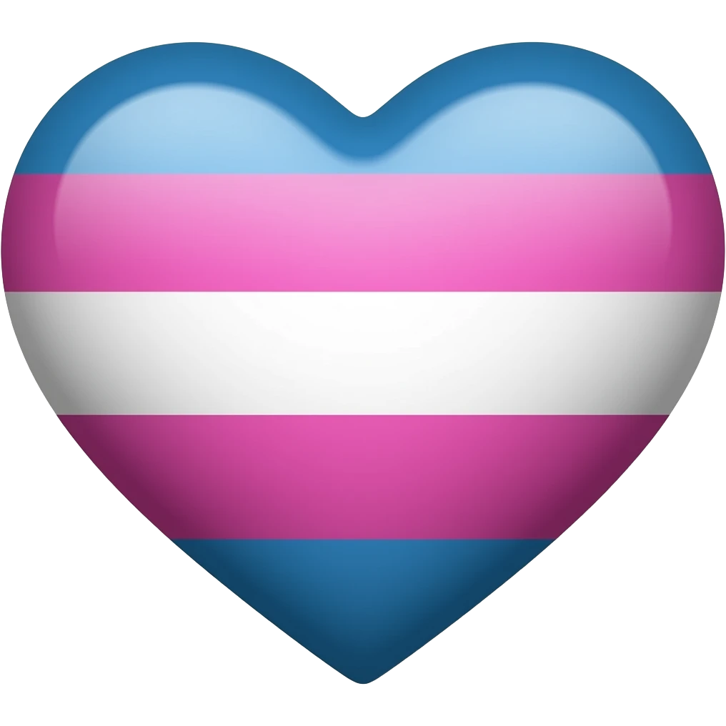 Lesbian flag heart emoji