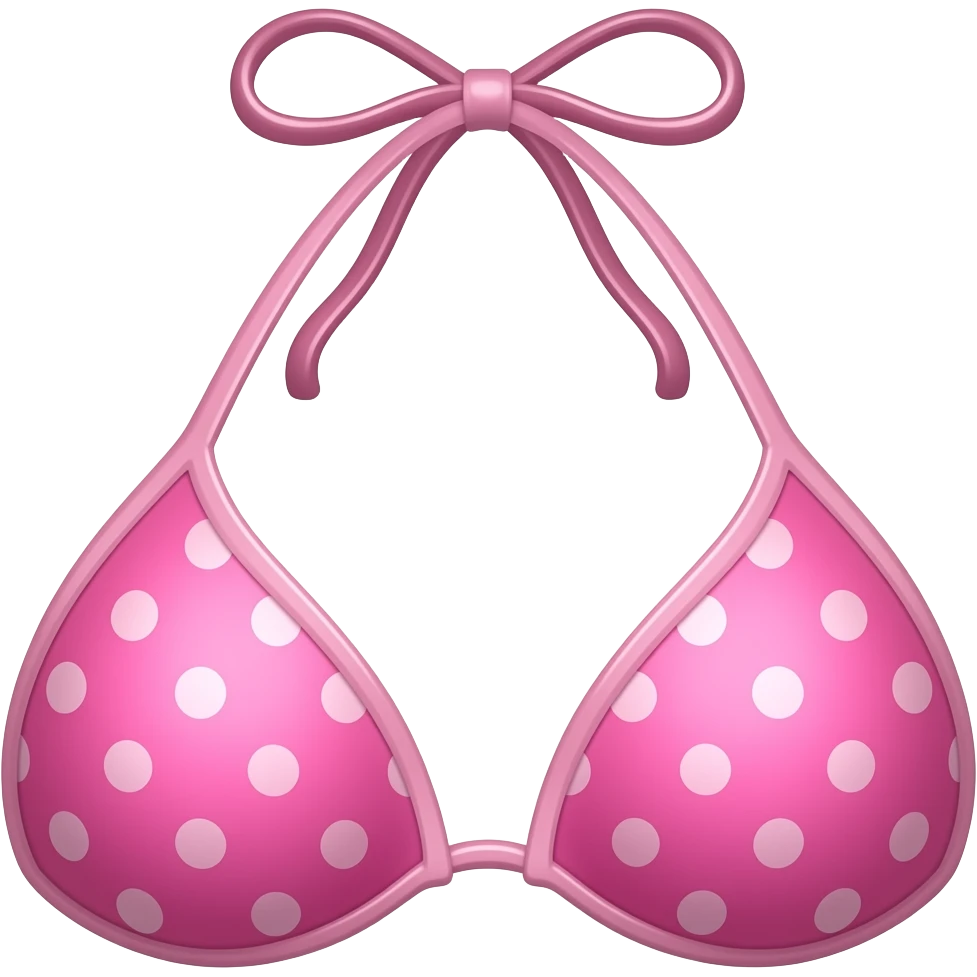 Pink set Bikini emoji