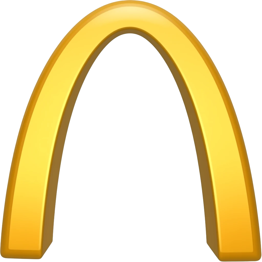 Golden arch emoji