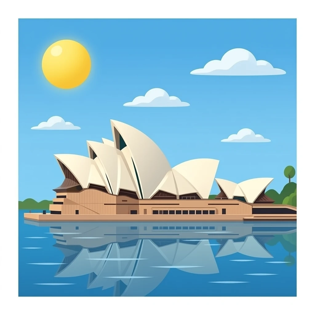 Opera house sydney emoji