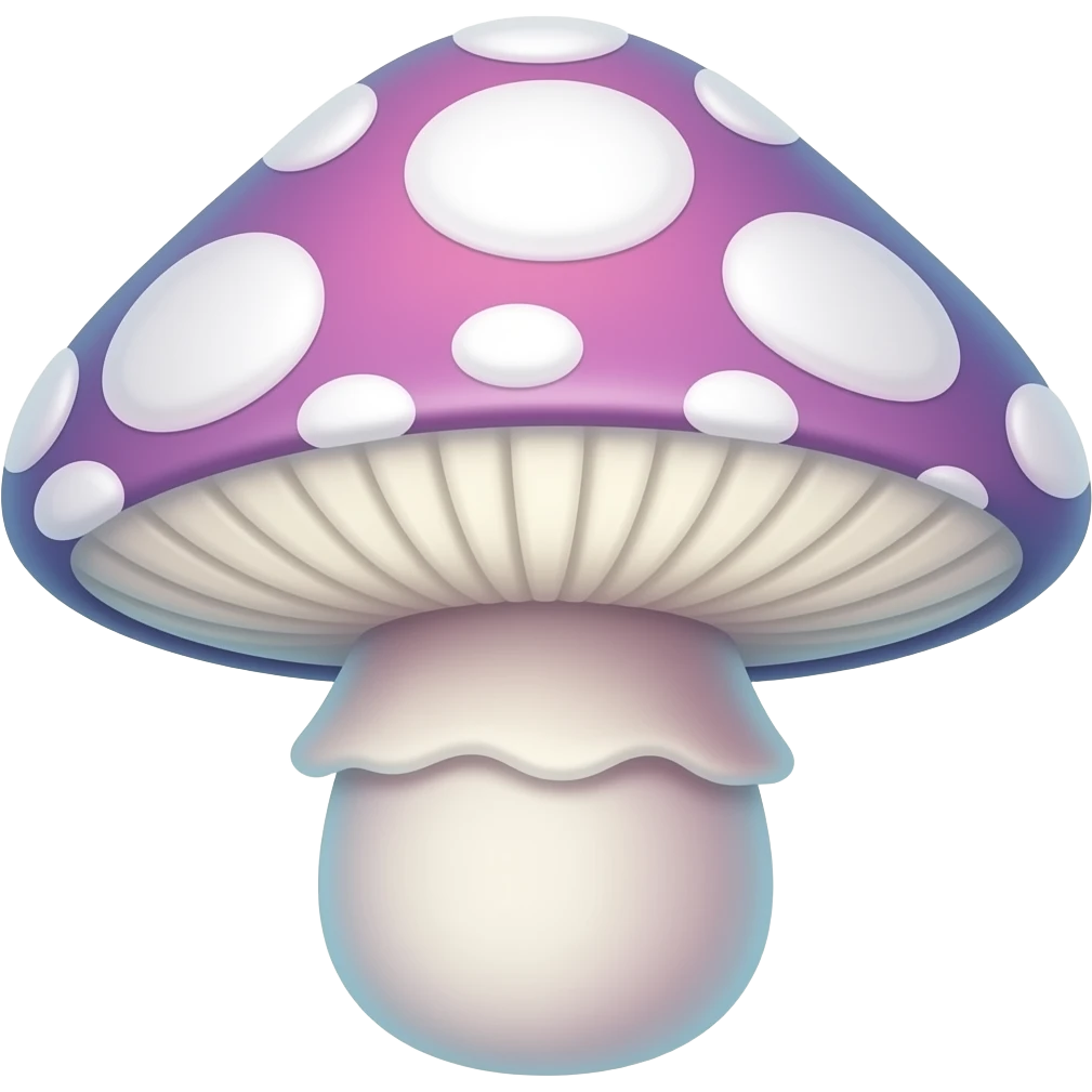 Trippy Shroom weed emoji