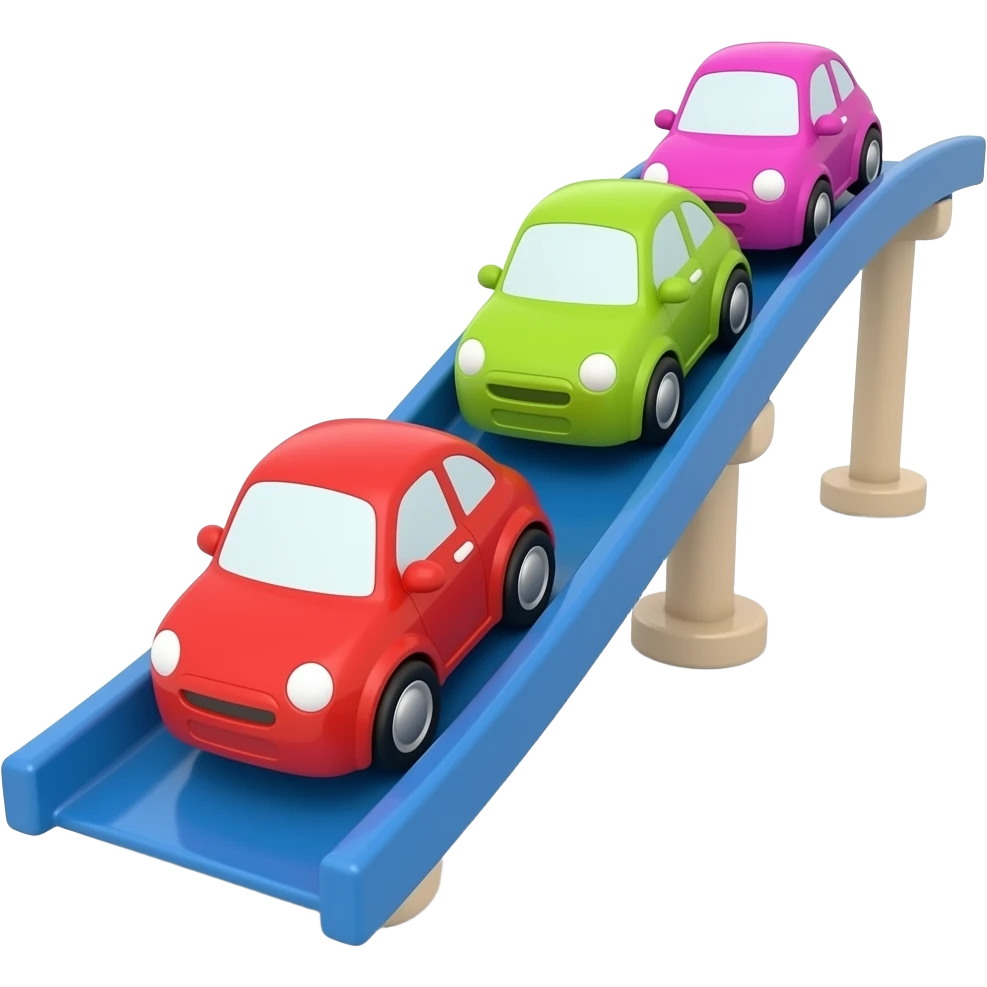 Wheee! 😄 Watch the toys slide down and learn colors as they go! Can you name smell men chie nails a smelling of me. emoji