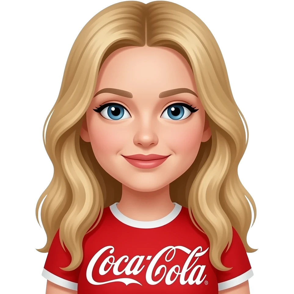 sydney sweeny with coke emoji