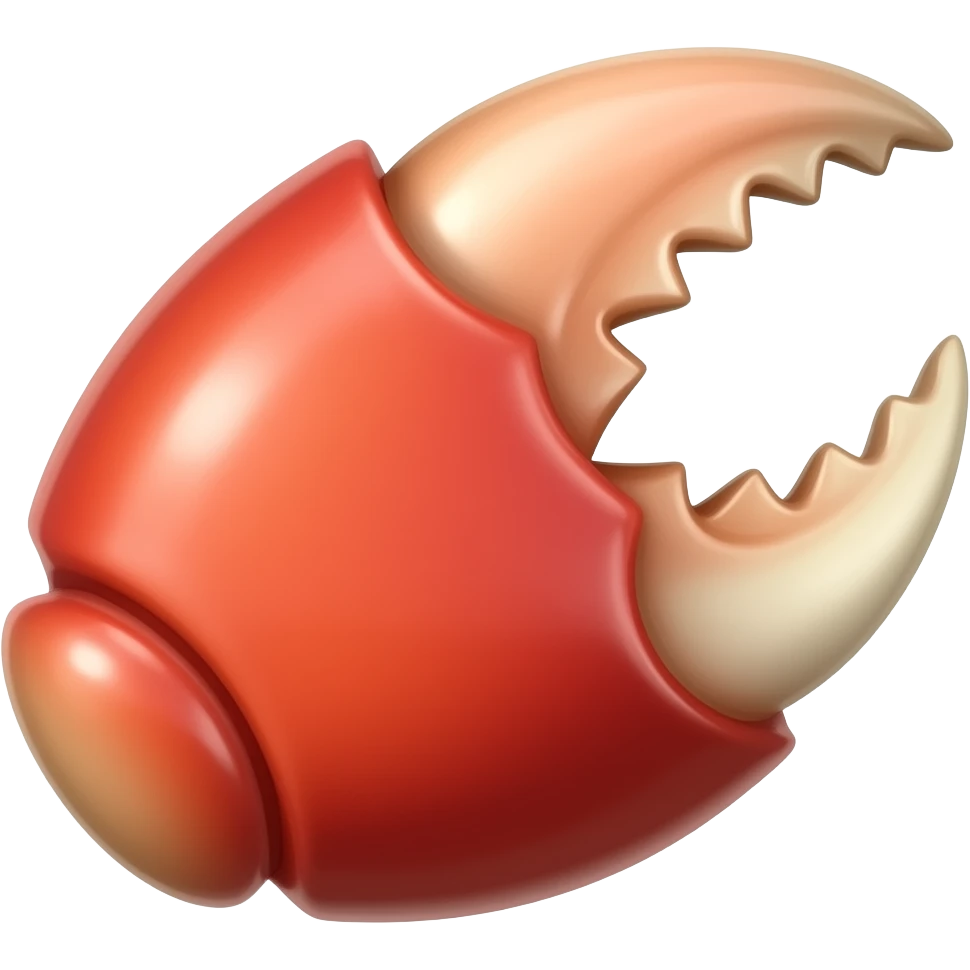 Red Crab Claw emoji