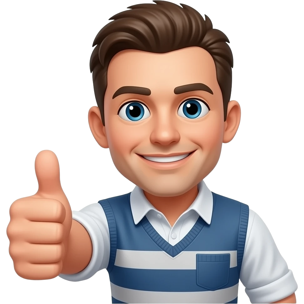 Freddy with thumbs up emoji