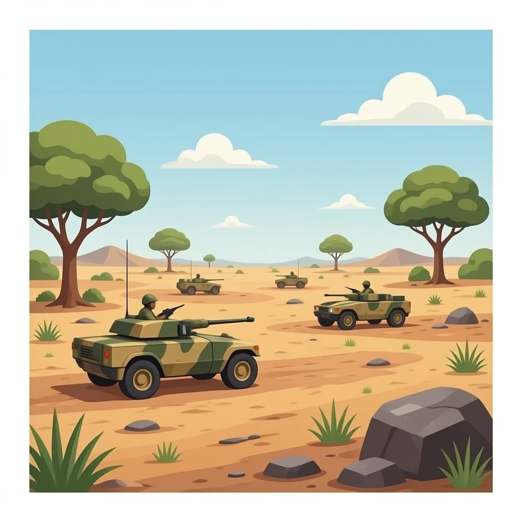 Sudan Civil War place emoji