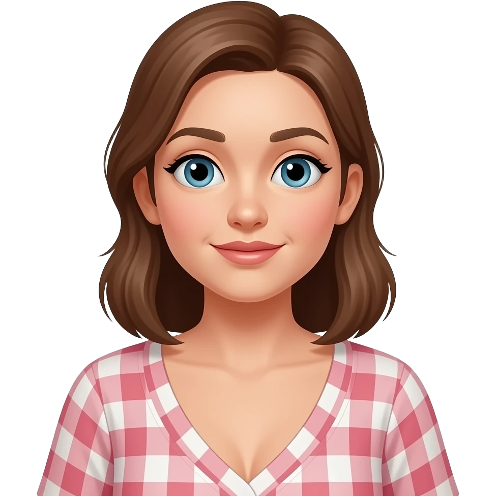 Özel bölgeleri çok büyük olan bir kadın emoji