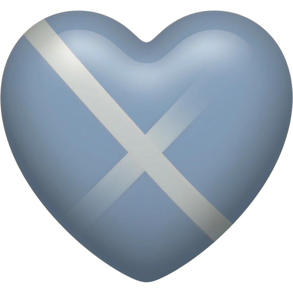 A heart in a litmus color emoji