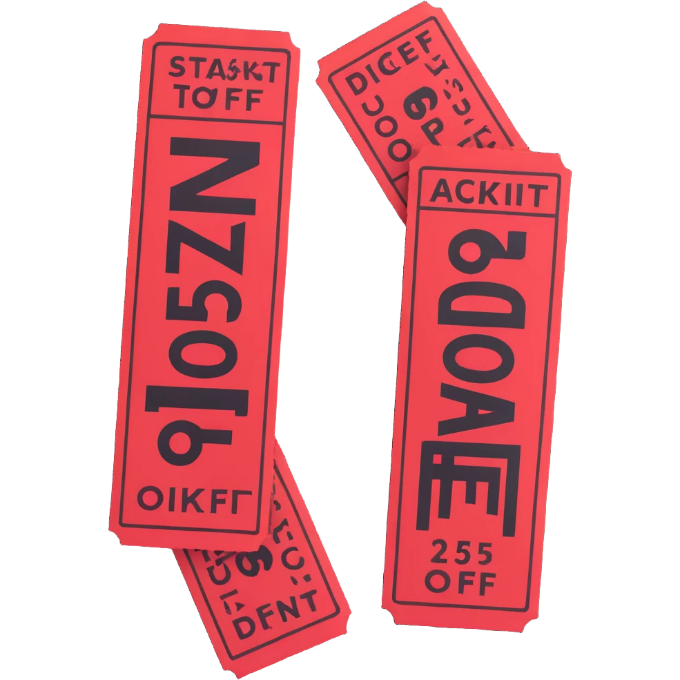 25% off discount ticket emoji