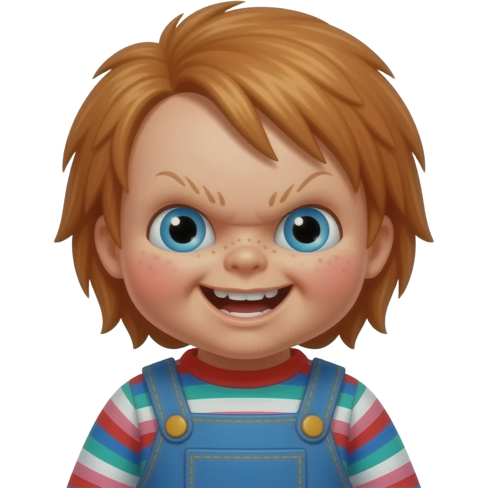 Un emojin de chuky emoji