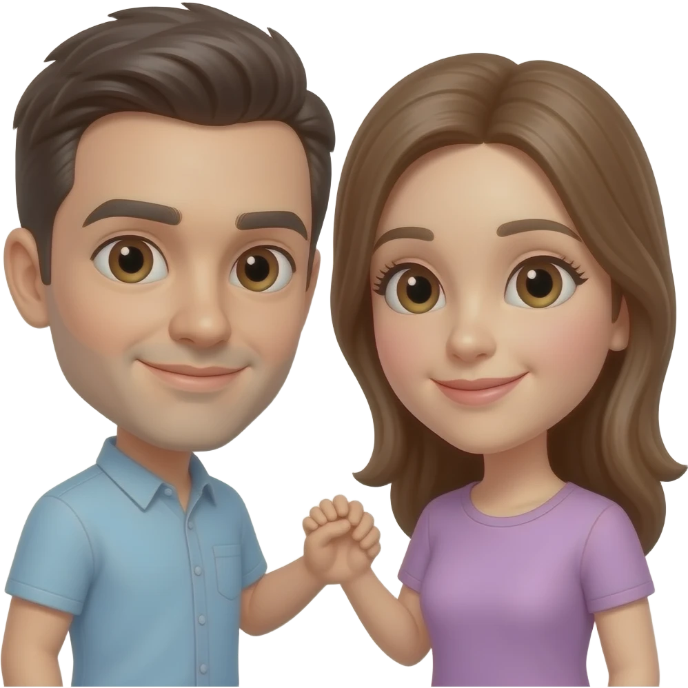 Lets touch each other emoji