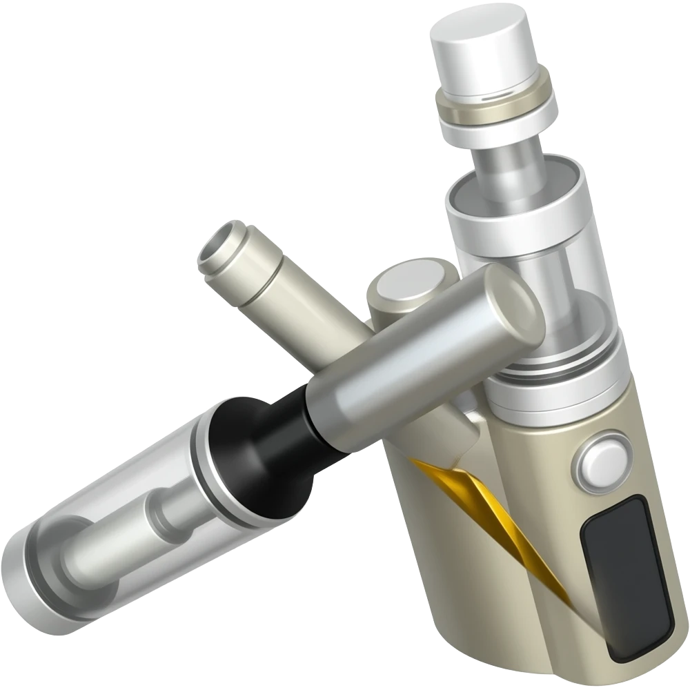 vape emoji with smoke emoji