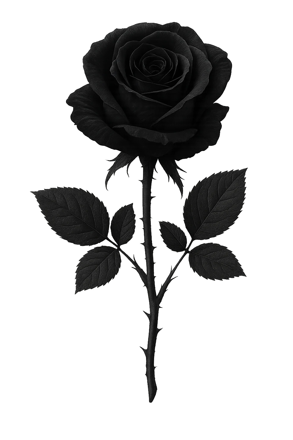 goth flower object remove background    emoji