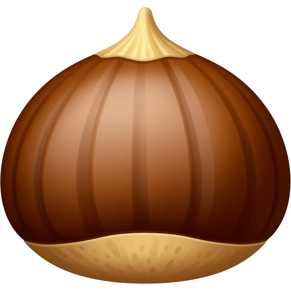 chestnut emoji