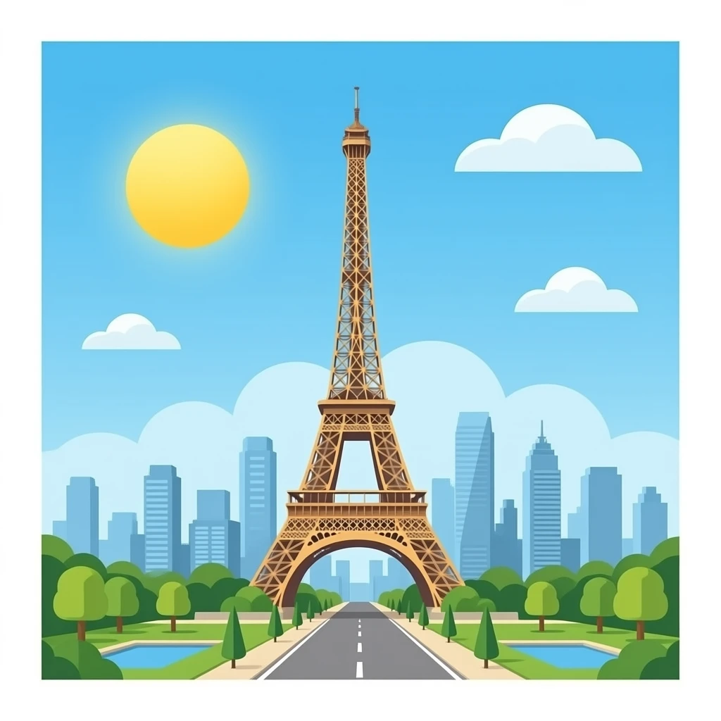 eiffiel tower emoji