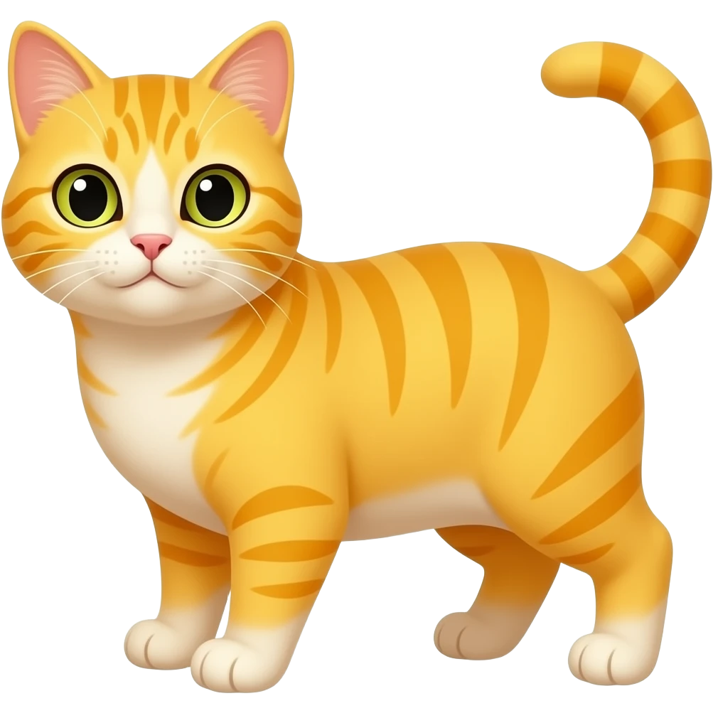 Yellow cat emoji