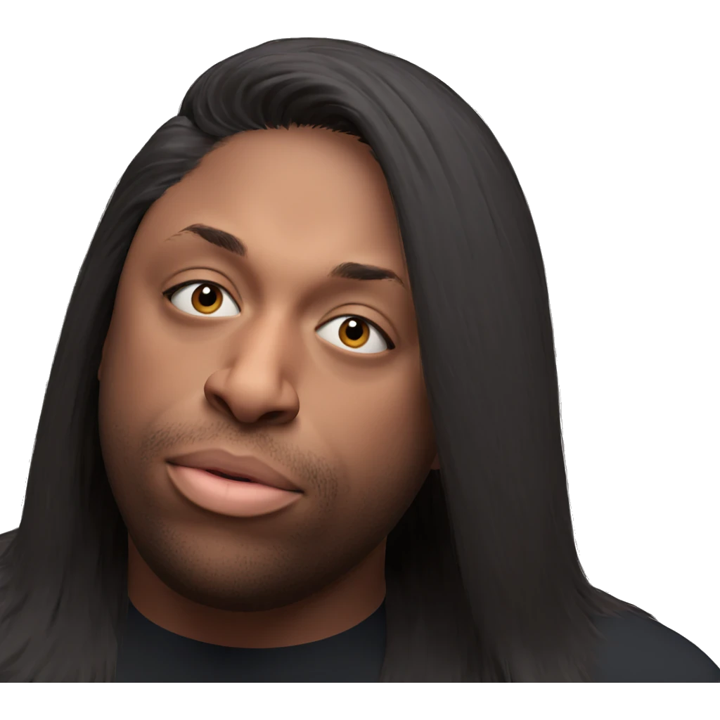 cool guy portrait meme emoji