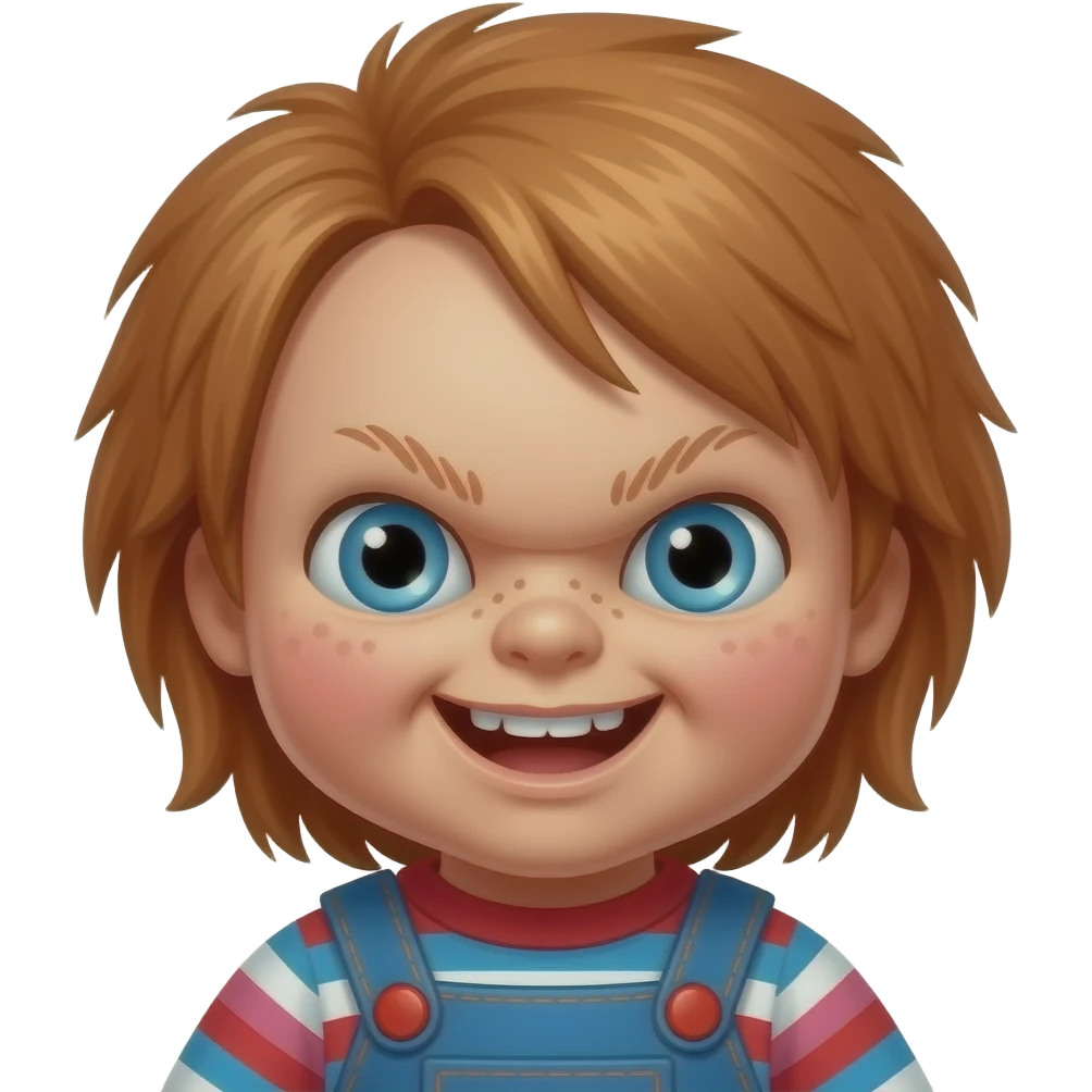 Un emojin de chuky emoji