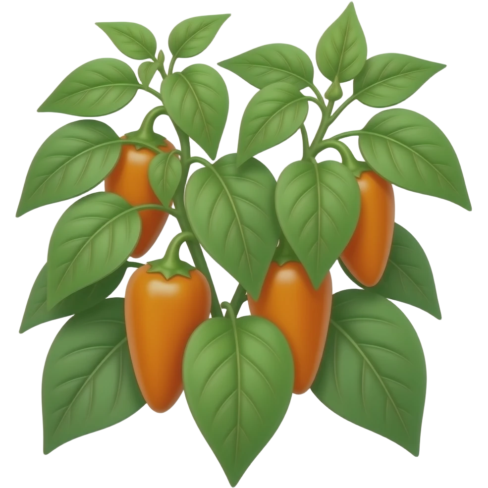 habanero plant emoji