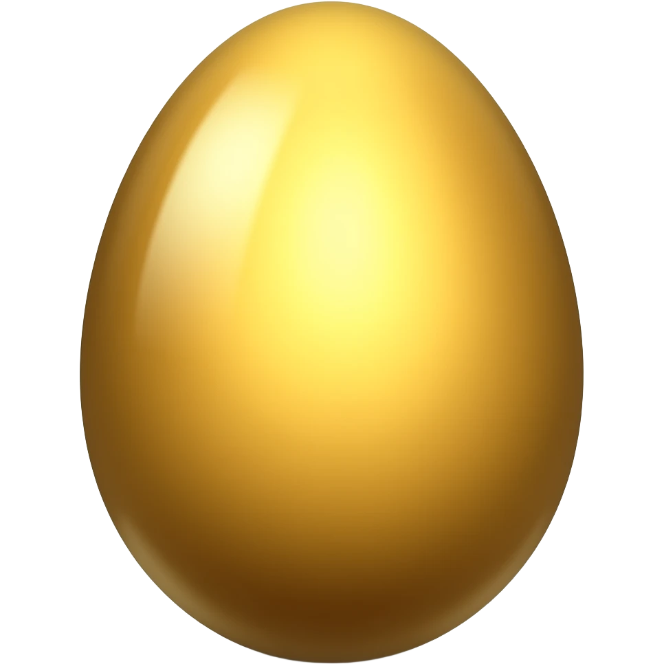 egg golden emoji