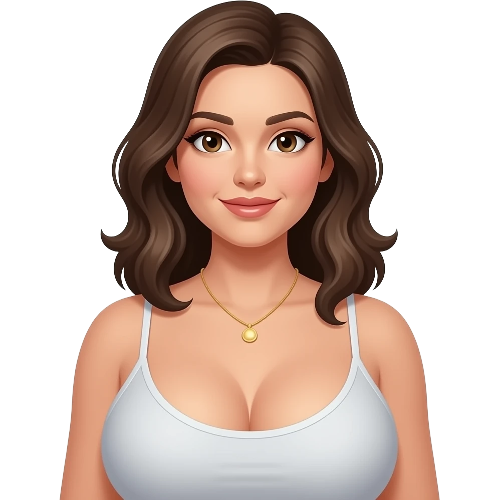 dünya kadar büyük  göğüslü  kadın  emojisi emoji