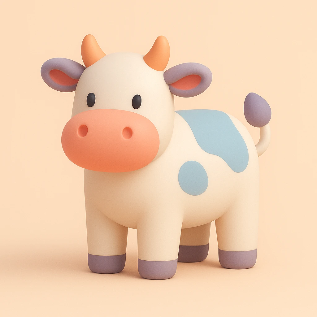 Cow emoji
