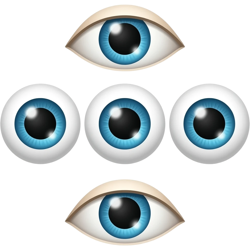tre occhi emoji