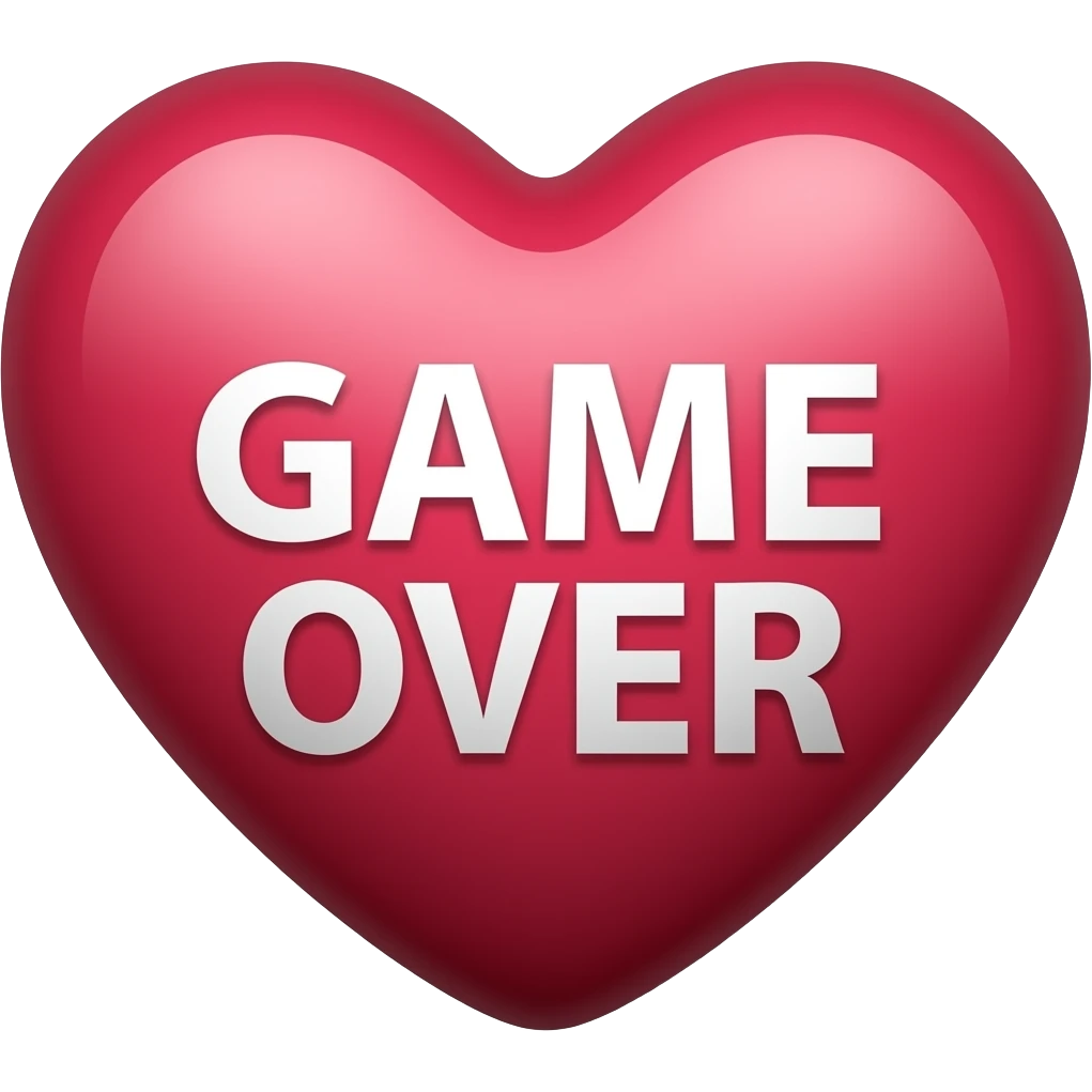 heart game over] emoji