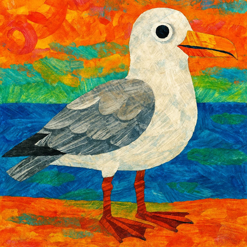 Eric carle seagull emoji