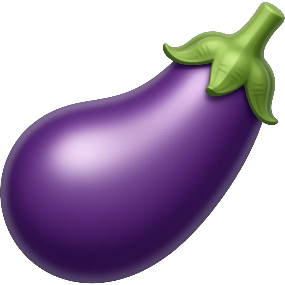 Big booty Latina egg plant emoji