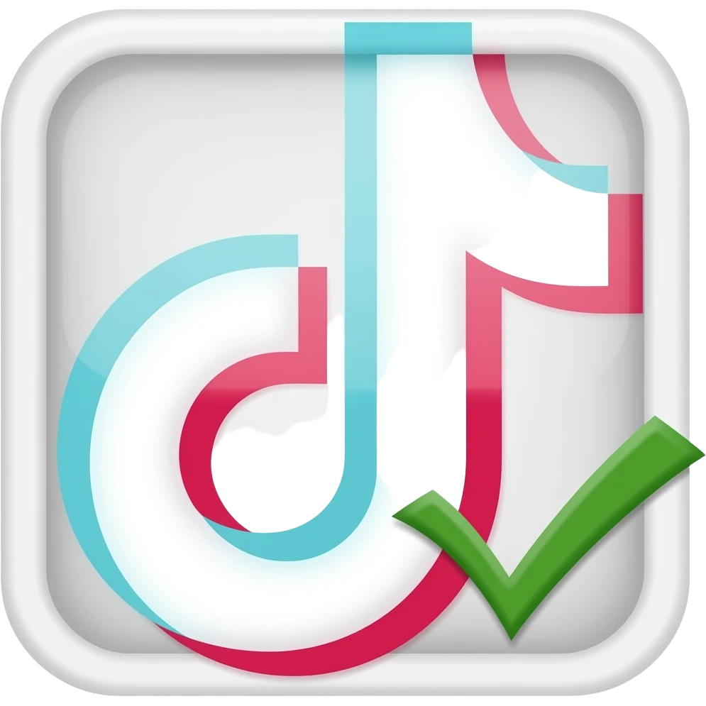 Verification галочка в тик ток emoji