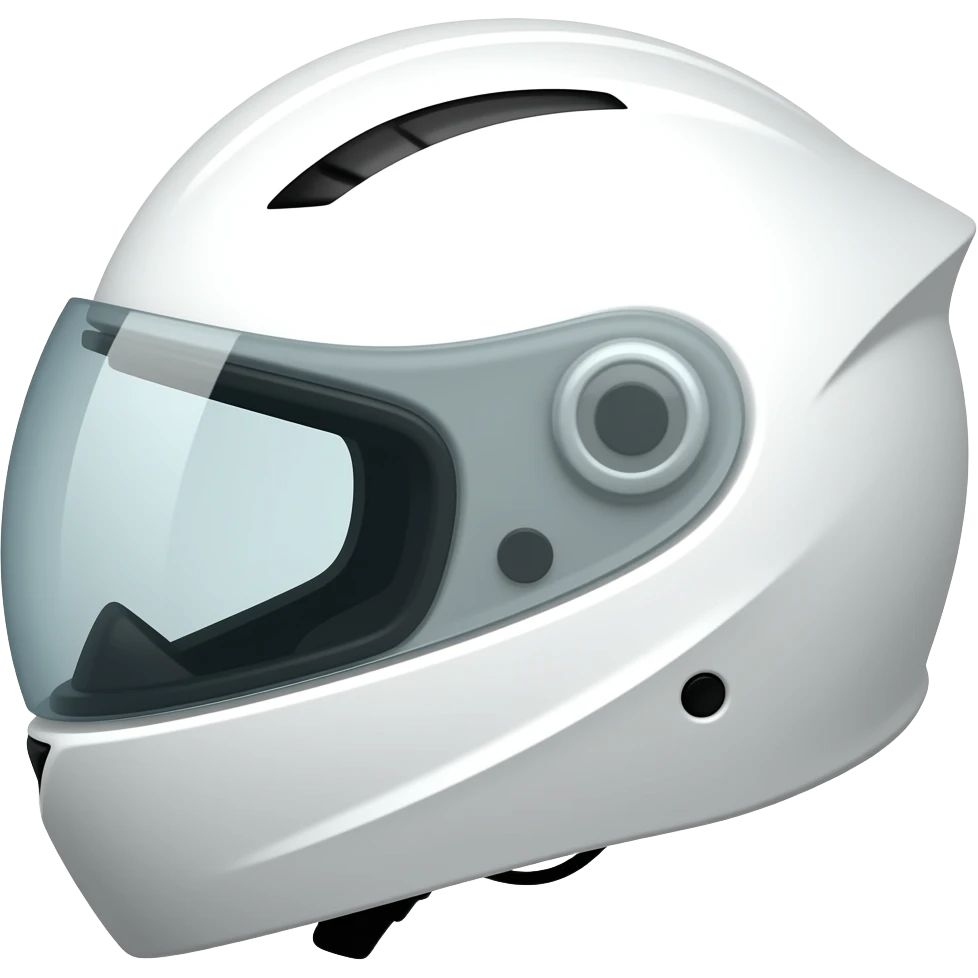 casco blanco emoji