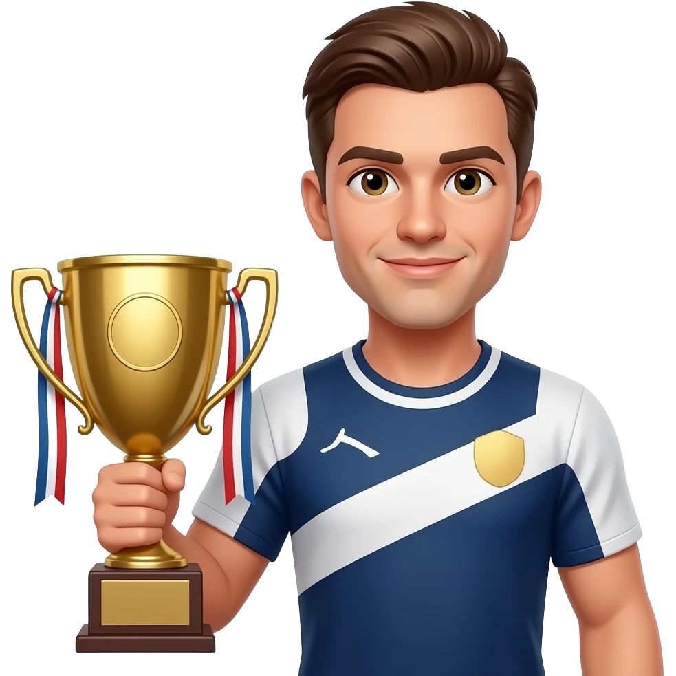 Athlete holding Trophy emoji