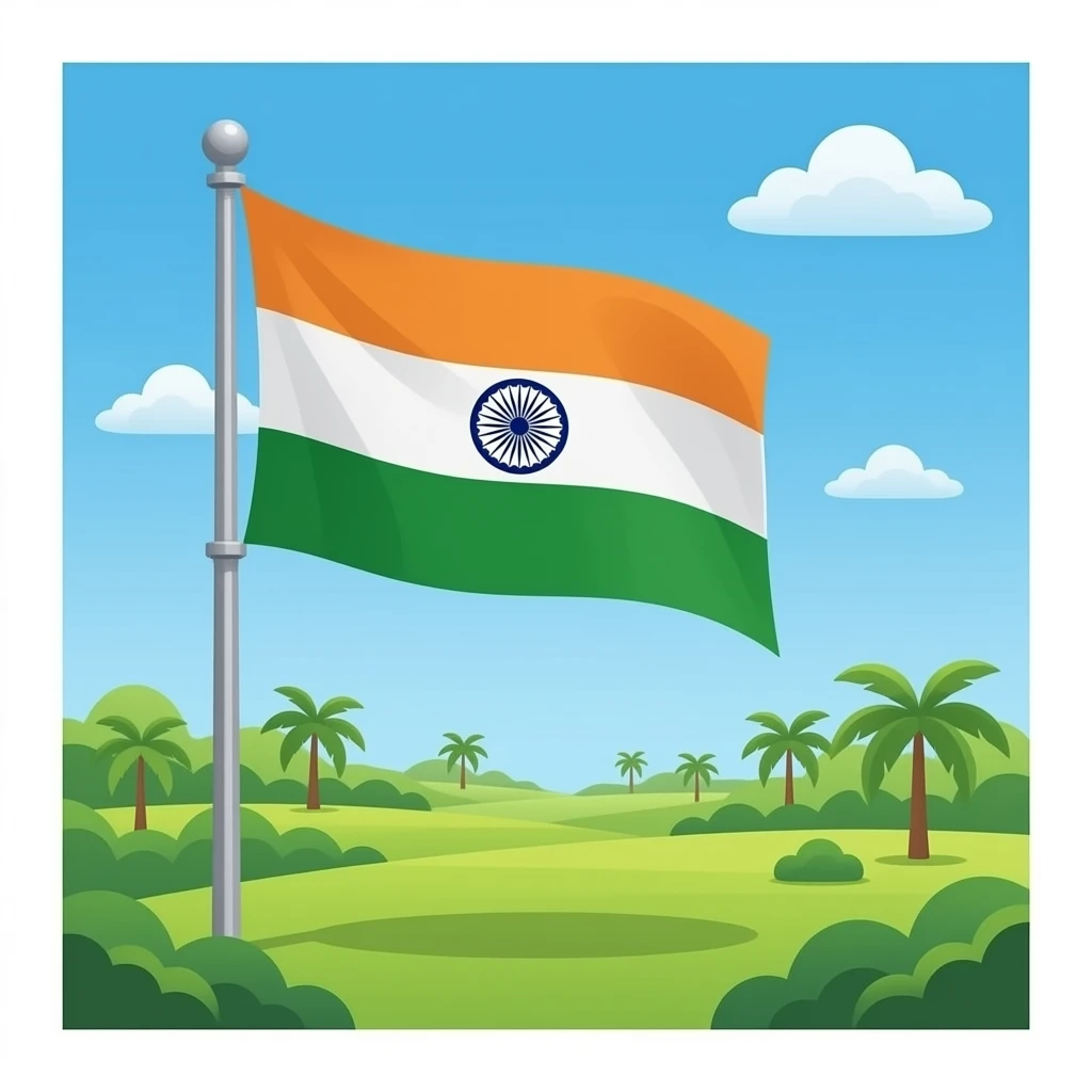 Mumbai Indian flag emoji