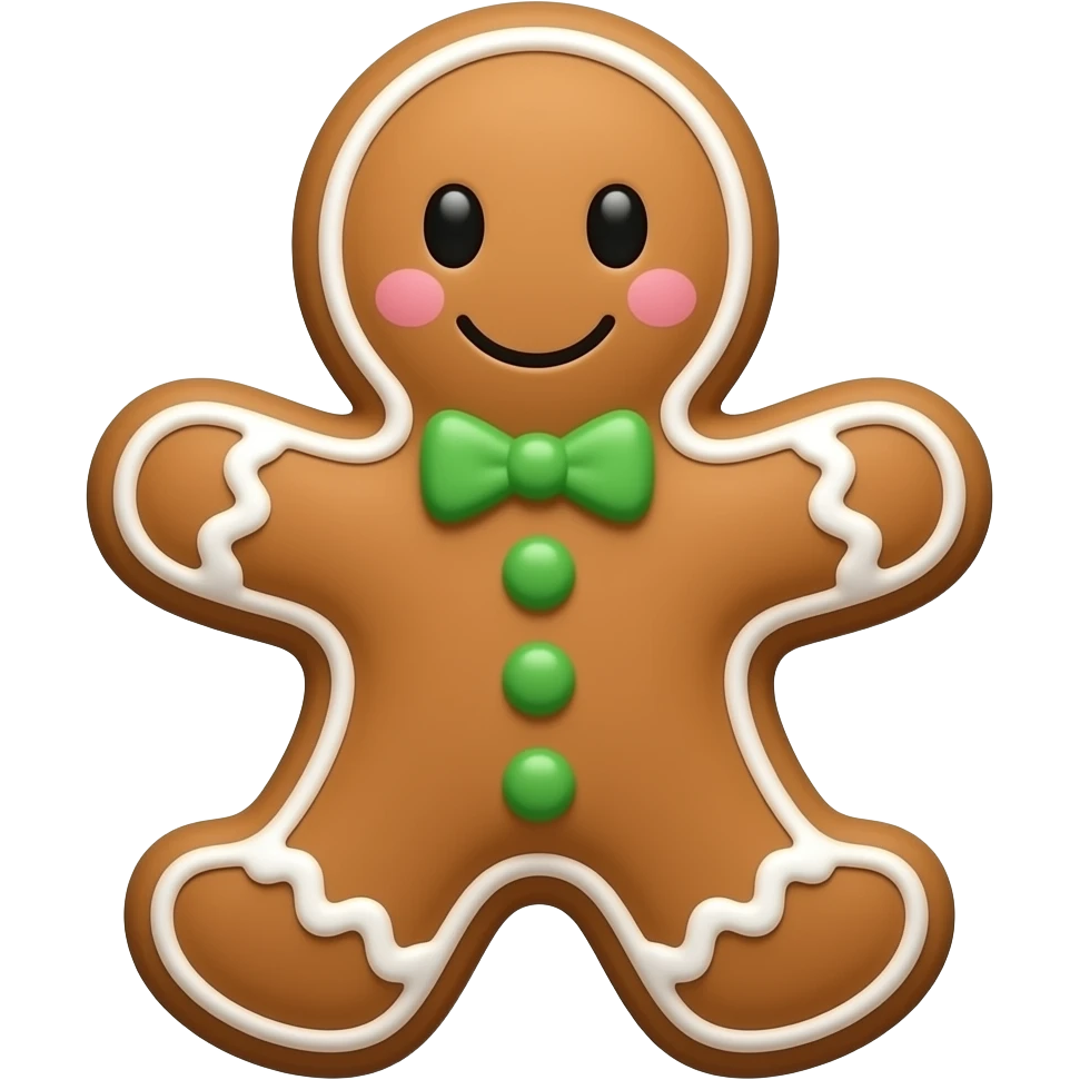 Ginger bread emoji