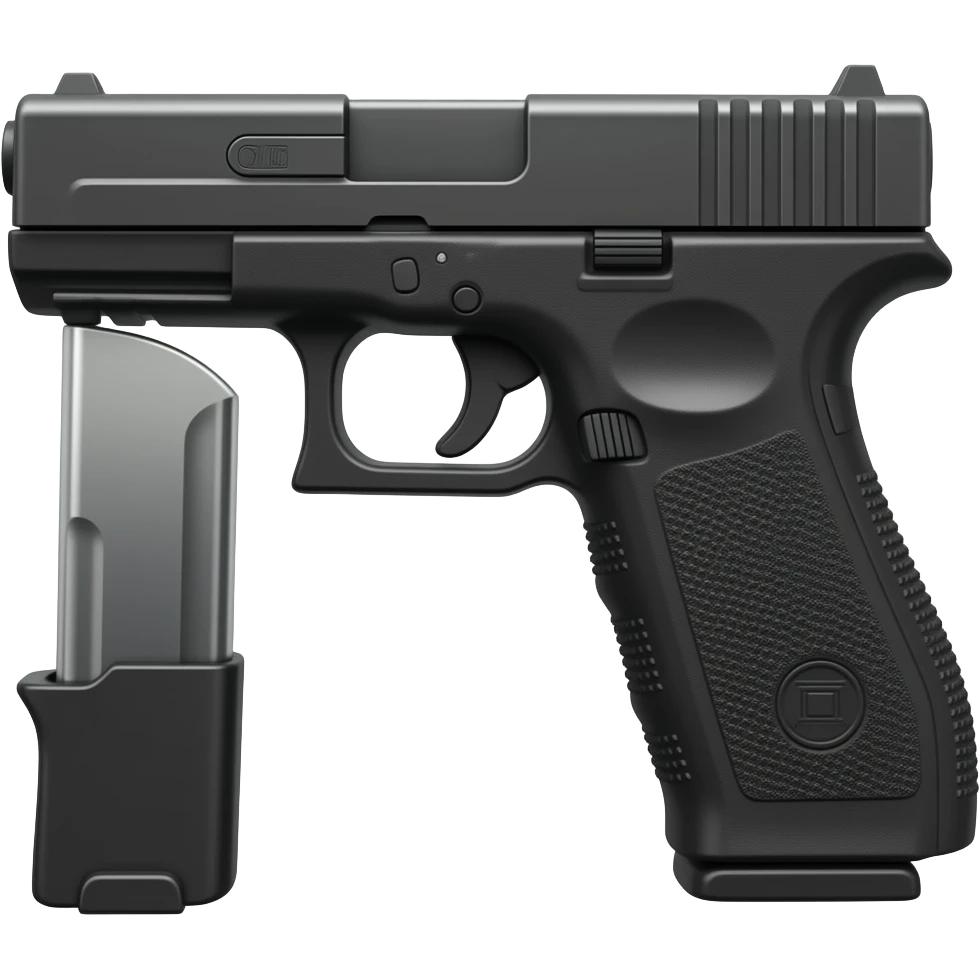 Glock with extended mag emoji
