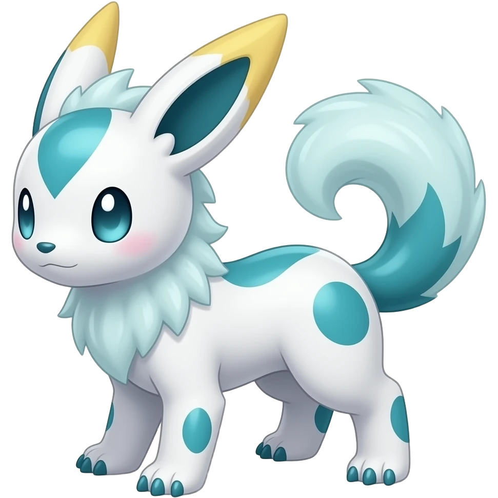 Shiny-Milotic-Absol-Amaura-Minccino-Sylveon-Fakemon-Pokemon-hybrid emoji