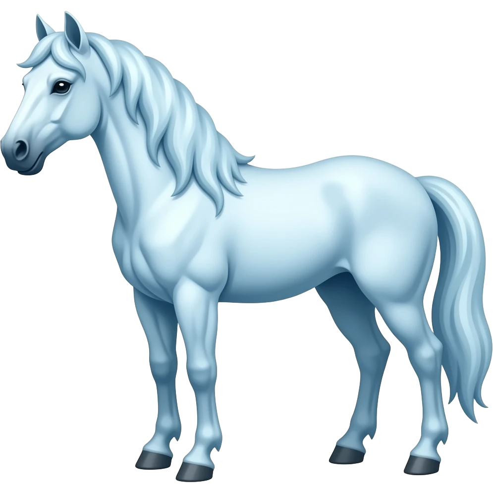 ice horse emoji