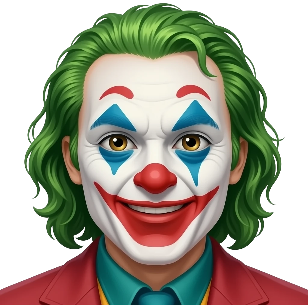 Clown scary emoji