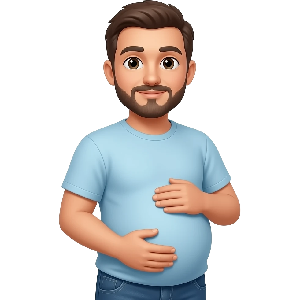 Pregnant man emoji