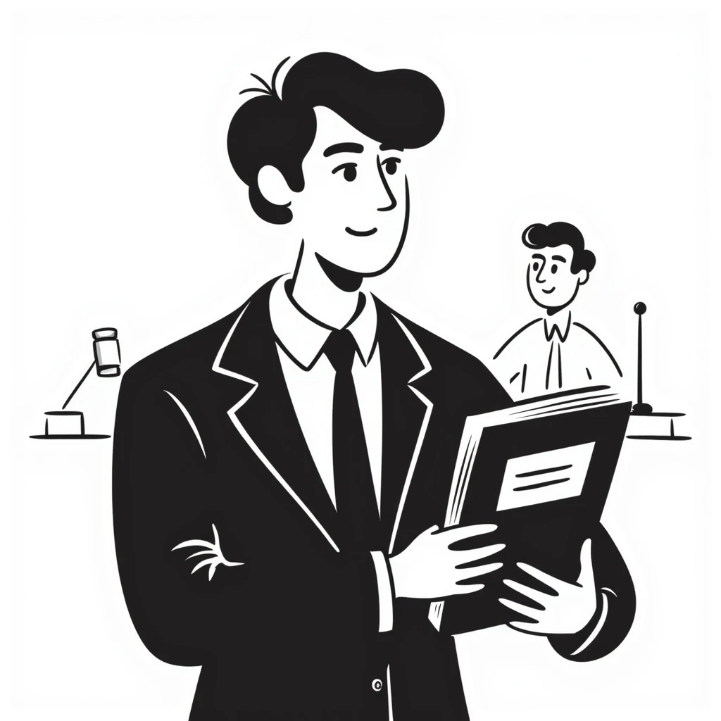 lawyer with book emoji